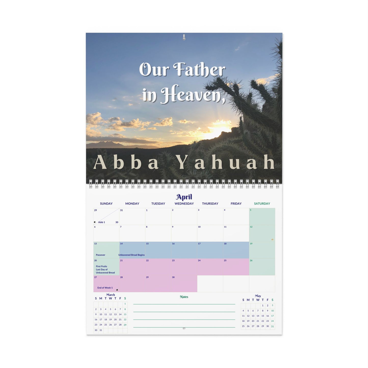 Appointed Times Calendar