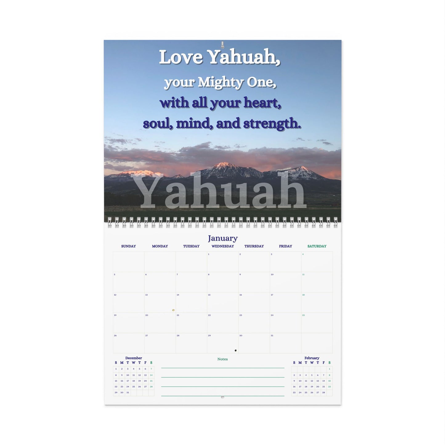 Everything Yahuah 2025 Calendar