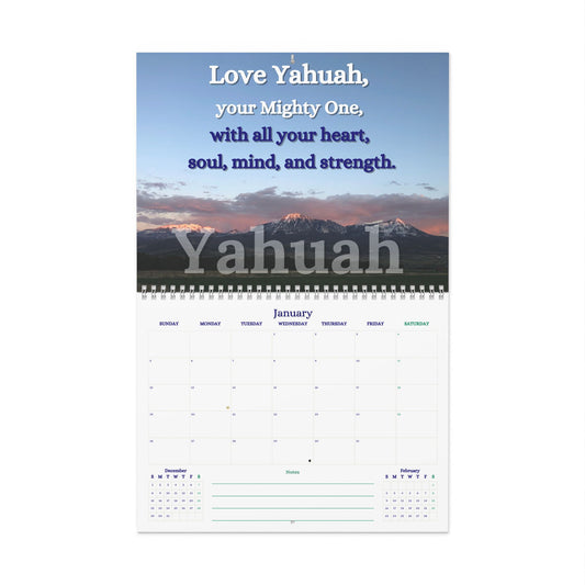 Everything Yahuah 2025 Calendar