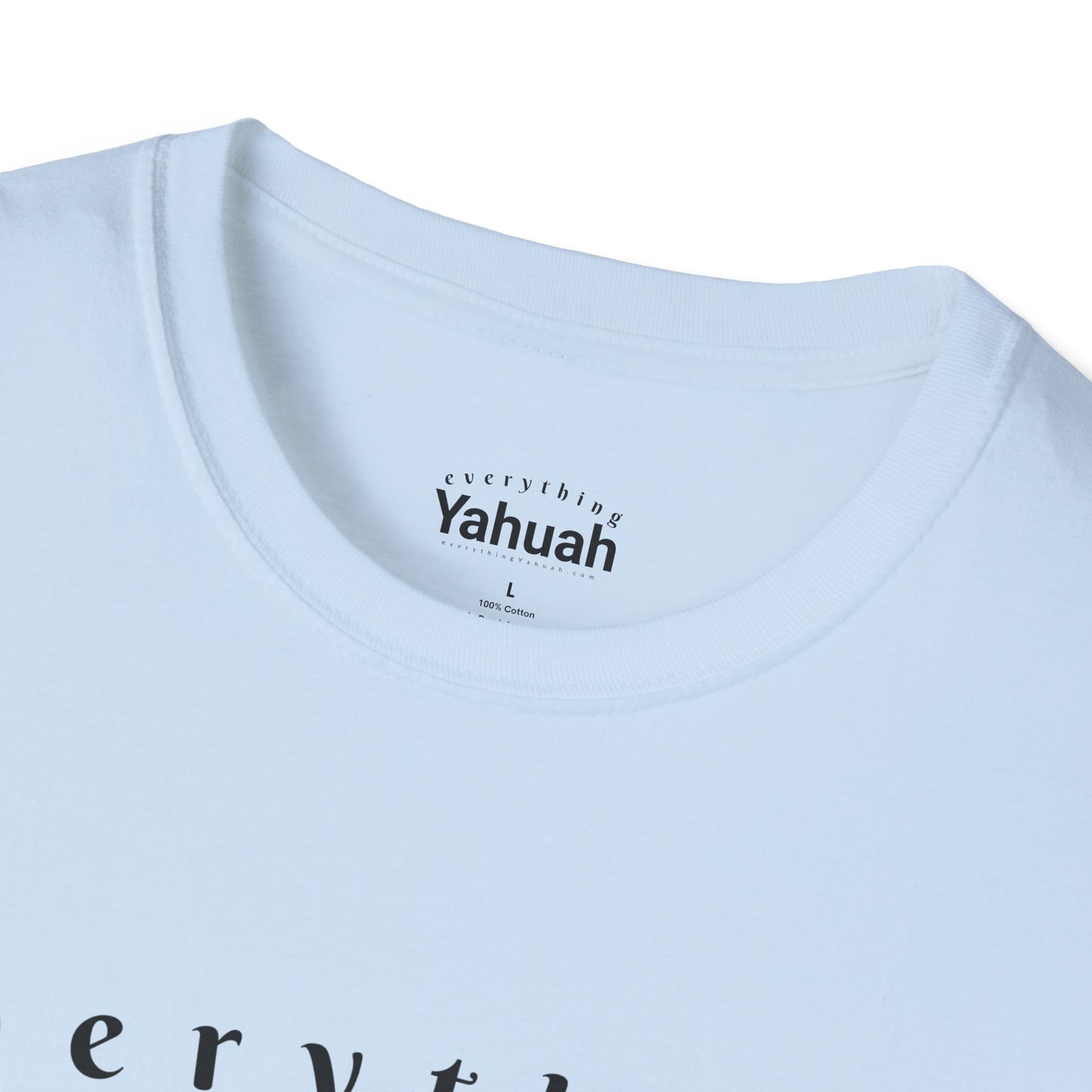 EverythingYahuah Black Logo T-Shirt