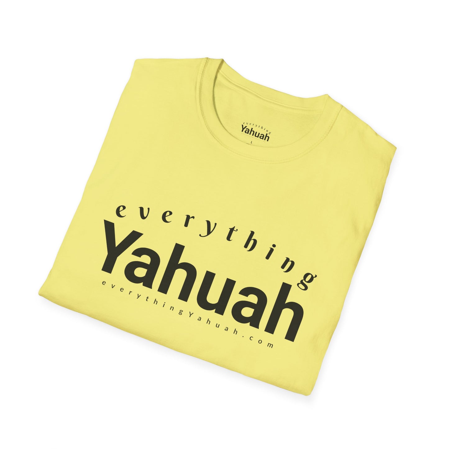 EverythingYahuah Black Logo T-Shirt