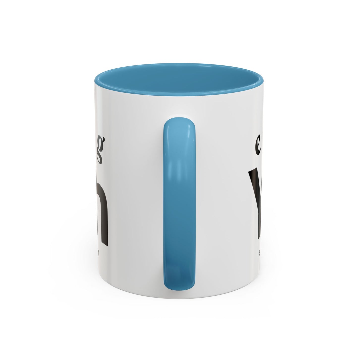 White Logo Mug